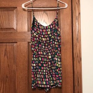 Geometric Patterned Romper